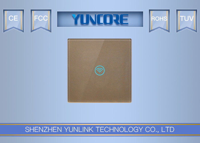 Touchable In Wall Wireless Access Point , Wall Mount AP For House Decoration