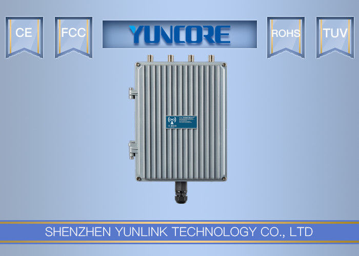 4 Antenna Connectors Outdoor Wireless Access Point , Dual Band 1200Mbps Outside Access Point