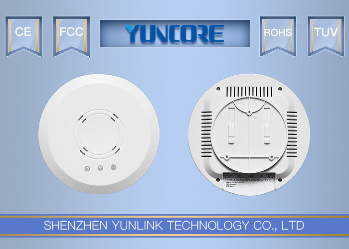 WiFi Coverage 300Mbps 802.11 N Access Point Ceiling PoE / DC Power Supported