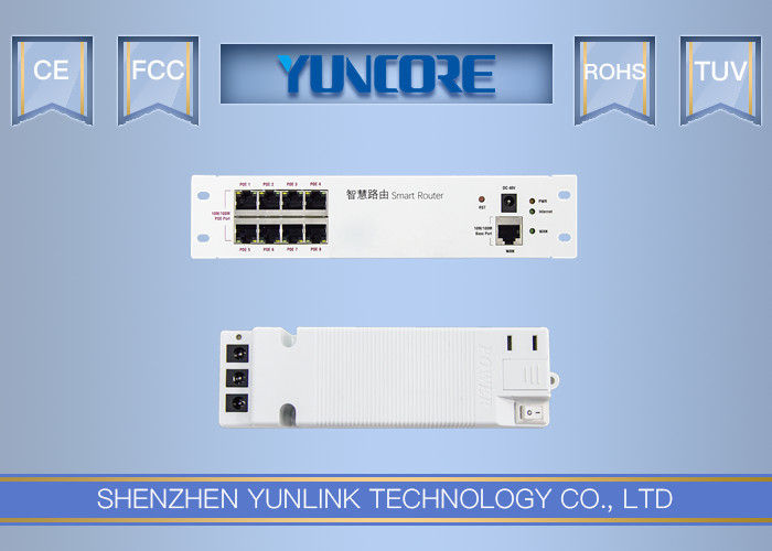 AC Controller Smart Home Router , Networking Distributor Box With 4 48V PoE Port