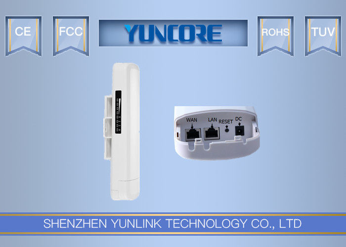 PTP 5KM Distance 5.8 GHz Outdoor CPE , IEEE802.11A / N 5.8 Ghz Wireless Bridge / Repeater